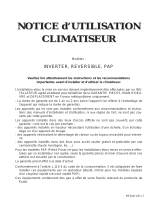 Zenith CLIMATISEUR REVERSIBLE PAP 36 MÂ² 3780 W Le manuel du propriétaire