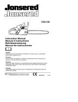 Jonsered CS 2138 S Le manuel du propriétaire