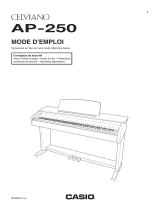 Casio AP-250 Manuel utilisateur