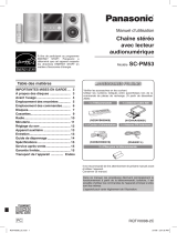 Panasonic SCPM53 Mode d'emploi