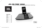 JBL ON TIME 200ID Le manuel du propriétaire