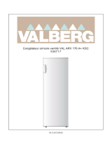 Valberg VAL ARV 176 A+ KSC Le manuel du propriétaire