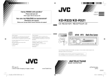 JVC KD-R 321 Le manuel du propriétaire