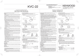 Kenwood KVC-22 Le manuel du propriétaire
