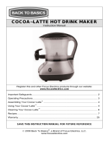 Back to Basics Coffeemaker Manuel utilisateur