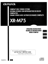 Aiwa XR-M75 Manuel utilisateur
