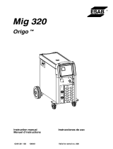 ESAB Mig 410 Origo Manuel utilisateur