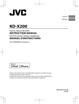 JVC KD-X200E Le manuel du propriétaire