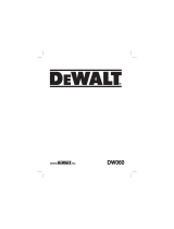 DeWalt DW060 Manuel utilisateur