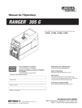 Lincoln Electric Ranger 305G Mode d'emploi