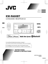 JVC KW-R600BT Le manuel du propriétaire