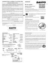 Sanyo DS25204 Le manuel du propriétaire
