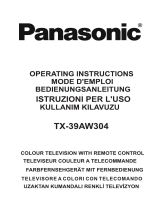 Panasonic TX-39AW304 Le manuel du propriétaire