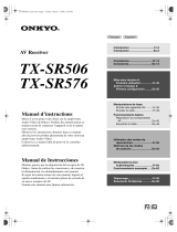 ONKYO TX-SR506 Le manuel du propriétaire