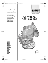 Bosch POF1300ACE Le manuel du propriétaire