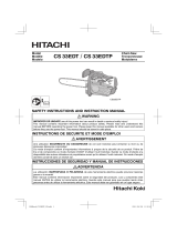 Hitachi CS 33EDTP Manuel utilisateur