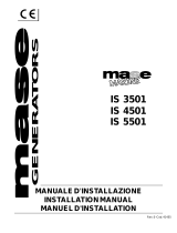 Mase IS 5501 Guide d'installation