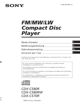 Sony CDX-C570R Le manuel du propriétaire