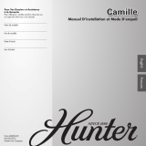Hunter Fan 59001 Le manuel du propriétaire
