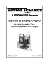 Thermal Dynamics Plasma Cutting System Model Drag-Gun Plus with Built-In Air Compressor Manuel utilisateur