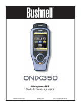 Bushnell ONIX 350 (French) User's Manual Le manuel du propriétaire