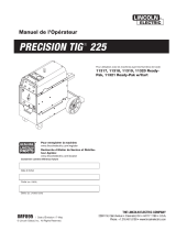 Lincoln Electric Precision TIG 225 Mode d'emploi