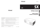 TEAC Sx Le manuel du propriétaire