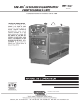 Lincoln Electric Shield-Arc SAE-400 Mode d'emploi