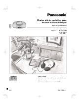 Panasonic RXD27 Mode d'emploi