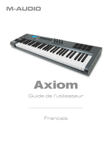M-Audio AXIOM Le manuel du propriétaire