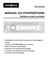 Insignia IN-CS102 Manuel utilisateur