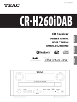 TEAC CR-H260iDAB Le manuel du propriétaire
