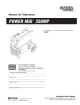 Lincoln Electric POWER MIG 350MP Mode d'emploi