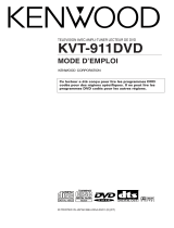 Kenwood KVT-911DVD Le manuel du propriétaire