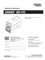 Lincoln Electric Ranger 305 LPG Mode d'emploi