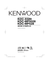 Kenwood KDC-X589 Le manuel du propriétaire