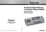Hama Freedom Phone Book - 92485 Le manuel du propriétaire