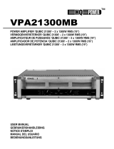 HQ Power VPA21300MB Manuel utilisateur