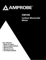 Amprobe CM100 Carbon Monoxide Meter Manuel utilisateur