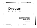 Oregon Scientific UVR138 Manuel utilisateur