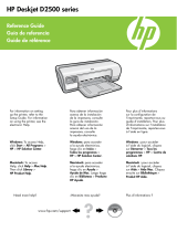 HP Deskjet D2560 Le manuel du propriétaire