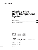 Sony DHC-FLX7D Mode d'emploi