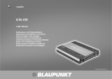 Blaupunkt GTA 470 Le manuel du propriétaire