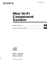 Sony MHC-WZ50 Mode d'emploi