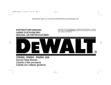 DeWalt DW890 Manuel utilisateur