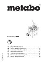 Metabo PowerAir V 400 Mode d'emploi
