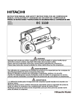 Hitachi EC 1110 Instruction Manual And Safety Instructions