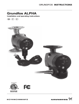 Grundfos Alpha Series Installation And Operating Instructions Manual