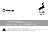 Horizon Fitness EX59 Le manuel du propriétaire