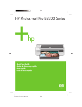 HP Photosmart Pro B8300 Printer series Guide de démarrage rapide